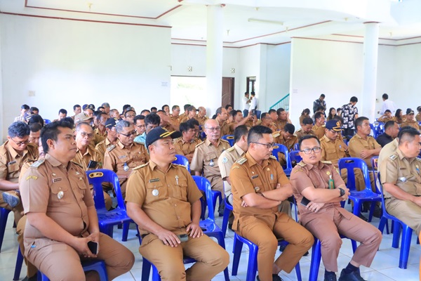 Dihadiri Wakil Bupati, Kejari Samosir Launching dan Sosialisasikan Aplikasi JAGA DESA