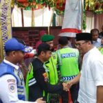 Kodim 0204/DS Bersama Forkopimda Deli Serdang Meninjau Pos Pam Idul Fitri 1446 H
