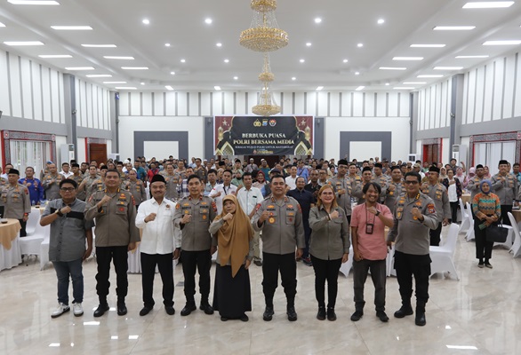 Perkuat Sinergi Jaga Kamtibmas, Polri Bersama Insan Media Gelar Buka Puasa di Polda Sumut