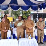 Warga Pangururan Antusias, Serbu Gerakan Pangan Murah di Taman Sitolu Hae Horbo Pangururan