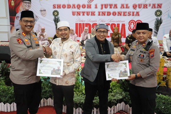 Ustadz Solmed dan Polres Langkat Gelar Tabligh Akbar yang Penuh Hikmah