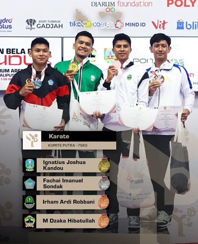 INKAI Kembali Dominasi Cabor Karate PON Beladiri Tahun 2025 (3)
