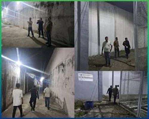 Monitoring Keamanan, KPLP Dipimpin oleh Rudi Icuana Sembiring Lakukan Pemeriksaan Area Branggang dan Pos Binjai